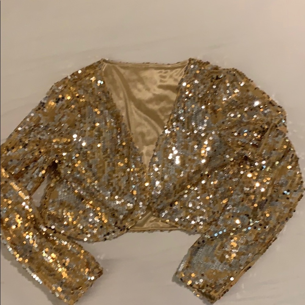 Sequin Bolero